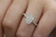 Radiant Cut Diamond Engagement Ring